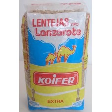 Koifer - Lentejas tipo Lanzarote extra getrocknete Linsen 500g Tüte