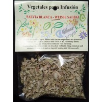 Hierbas Tisana - Vegetales para Infusion Salbia Blanca weisser Salbei 13g produziert auf Gran Canaria