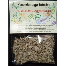 Hierbas Tisana - Vegetales para Infusion Salbia Blanca weisser Salbei 13g produziert auf Gran Canaria