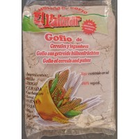 El Palmar - Gofio de Cereales y Legumbres geröstetes Mehrkorn-Hülsenfrüchte-Mehl 1kg produziert auf Teneriffa
