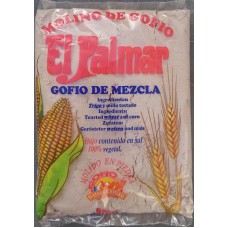 El Palmar - Gofio de Mezcla Trigo y Millo geröstetes Weizen- & Maismehl 1kg produziert auf Teneriffa
