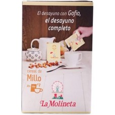 Gofio La Molineta - Cereal de Millo Gofio Maismehl geröstet für den Kaffee 30x 25g Portionstütchen produziert auf Teneriffa