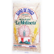 Gofio La Molineta - Gofio de Trigo Doble Tueste Weizenmehl geröstet gesalzen 500g produziert auf Teneriffa