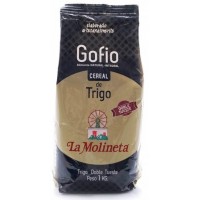 Gofio La Molineta - Gofio de Trigo Doble Tueste gesalzen Weizenmehl geröstet 1kg produziert auf Teneriffa