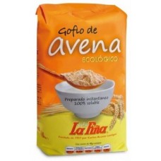 Gofio La Piña - Gofio de Avena ecologico Bio Gofio Hafer-Mehl geröstet 500g Tüte produziert auf Gran Canaria