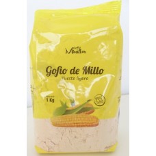 Gofio Miraflor - Gofio de Millo Mais Tueste ligero Maismehl geröstet 1kg produziert auf Gran Canaria