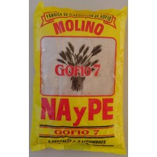 Molinos NayPe - Molino Gofio 7 Siete Cereales Mehrkornmehl geröstet 1kg Tüte produziert auf La Palma
