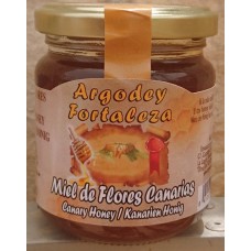 Argodey Fortaleza - Miel de Flores Canarias kanarischer Bienenhonig 200g produziert auf Teneriffa