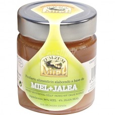 Zum-Zum Miel - Miel + Jalea Bienenhonig mit Gelee Royal Glas 340g produziert auf Teneriffa