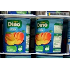 Dino daily - Yogur Natural Sabor Mango-Albaricoque 4x 125g (Kühlware) produziert auf Teneriffa