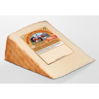 Quesos Flor Valsequillo - Queso Mezcla Semicurado Ahumado Käse gemischt geräuchert 300g Ausschnitt produziert auf Gran Canaria (Kühlware)