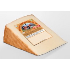 Quesos Flor Valsequillo - Queso Mezcla Semicurado Ahumado Käse gemischt geräuchert 300g Ausschnitt produziert auf Gran Canaria (Kühlware)