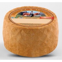 Quesos Flor Valsequillo - Queso Mezcla Semicurado Ahumado Käse gemischt geräuchert 450g produziert auf Gran Canaria (Kühlware)