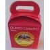 Quesos Flor Valsequillo - Queso de Mezcla Curado Hartkäse aus Kuh- & Ziegenmilch ca. 400g rundes Stück produziert auf Gran Canaria (Kühlware)