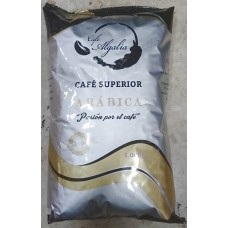 Cafe Algalia - Cafe Superior Arabica en grano tueste natural Röstkaffee ganze Bohnen 1kg Tüte produziert auf Gran Canaria
