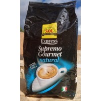 Café Sol - Express Supremo Gourmet natural Arabica grano Bohnenkaffee 1kg Tüte produziert auf Gran Canaria