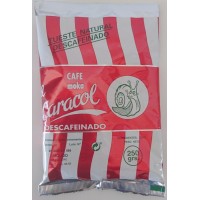 Caracol - Café Moka el Caracol Grano Tueste Natural molido Descafeinado Kaffee gemahlen 250g Tüte produziert auf Teneriffa