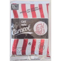 Caracol - Café Moka el Caracol Mezcla 50% natural & 50% torrefacto Kaffee gemahlen 250g Tüte produziert auf Teneriffa