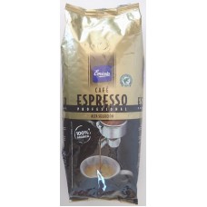 Emicela - Cafè Profesional Espresso Intenso gerösteter Bohnenkaffee 1kg Tüte produziert auf Gran Canaria