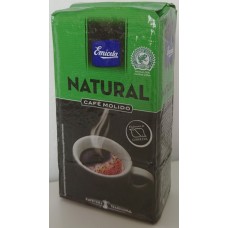 Emicela - Cafè Natural Molido Röstkaffee gemahlen 250g Karton produziert auf Gran Canaria