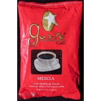 Guaire Cafe - Cafe Molido de Mezcla 50/50 Natural y Torrefacto Röstkaffee gemahlen gemischt 250g produziert auf Gran Canaria