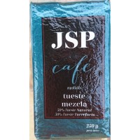 JSP - Cafe Molido Mezcla 50/50 Tueste Natural & Tueste Torrefacto Päckchen 250g produziert auf Teneriffa