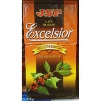 JSP - Cafe Molido Excelsior Tueste Natural Bohnenkaffee gemahlen Karton 250g produziert auf Teneriffa
