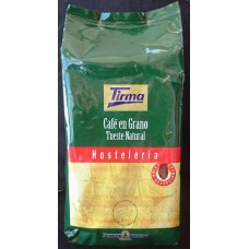 Tirma - Café en Grano Tueste Natural Hosteleria Bohnenkaffee geröstet Gastropackung 1kg produziert auf Gran Canaria
