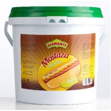 Diamante - Mostaza Mustard Senf Dulce 5kg Eimer produziert auf Gran Canaria