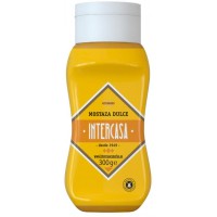 Intercasa - Mostaza Mustard Dulce Senf süß 300ml Quetschflasche produziert auf Gran Canaria