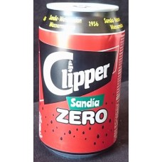 Clipper - Sandia Zero Wassermelonen-Limonade zuckerfrei 330ml Dose produziert auf Gran Canaria