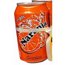Gianica - Naranja Orangen-Limonade Dose 330ml 8er Pack produziert auf Gran Canaria