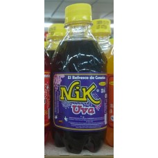 NIK - Uva Lemonada Trauben-Limonade 330ml PET-Flasche produziert auf Gran Canaria