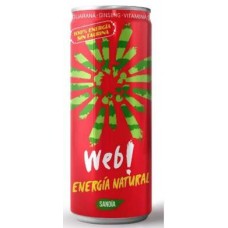 Web! - Energia Natural Sandia Guarana Ginseng Energy Drink 250ml Dose produziert auf Gran Canaria