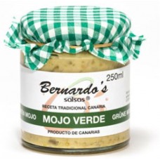Bernardo's Mermeladas - Mojo Verde grüne milde Mojosauce 250ml produziert auf Lanzarote