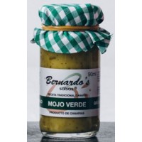 Bernardo's Mermeladas - Mojo Verde grüne milde Mojosauce 90ml produziert auf Lanzarote