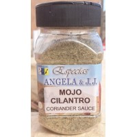 Especias Angela & J.J. - Mojo Cilantro Koriander Gewürz getrocknet Pulver 180g PET-Glas produziert auf Teneriffa