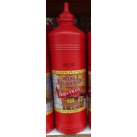 Mojo Canarion - Mojo Picon scharfe rote Mojosauce glutenfrei 1l/970g Plasteflasche produziert auf Gran Canaria