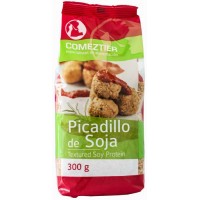 Comeztier - Picadillo de Soja Textured Soy Protein Sojaschrot 300g Tüte produziert auf Teneriffa