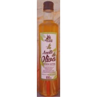 Finca Burro Safari Las Tirajanas - Aceite de Oliva Virgen Extra Olivenöl 500ml Glasflasche produziert auf Gran Canaria