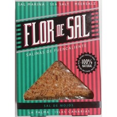Salinas de Fuencaliente - Flor de Sal de Mojos kanarisches Aroma-Meersalz Mojo 120g produziert auf La Palma