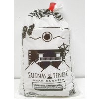 Salinas de Tenefe - Sal medio grano de Canarias Ecologico Bio Meersalz mittlere Körnung 1kg Beutel produziert auf Gran Canaria