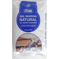 Zelva - Sal Marina Natural de Gran Canaria Meersalz 750g Tüte produziert auf Gran Canaria
