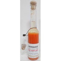 Pepeoil - Pepebasco Red Ghost Pepper Sauce extrem scharfes Tabasco-Würzöl 20.000 SHU 200ml Magnum produziert auf Gran Canaria