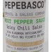 Pepeoil - Pepebasco Verde Ghost Pepper Sauce extrem scharfes Tabasco-Würzöl 20.000 SHU 50ml produziert auf Gran Canaria