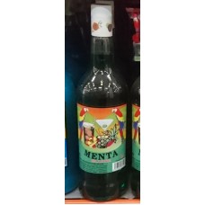 Zumos - Dos Loros Jarabe de Menta Pfefferminz Cocktail-Getränk alkoholfrei 1l produziert auf Gran Canaria