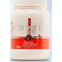 Gofio La Piña - Whey Protein Gofio Batido Vegan Chocolate Schoko-Sportgetränkepulver 400g Dose produziert auf Gran Canaria