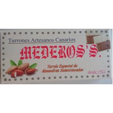 Mederos's - Turron Especial Almendras Seleccionadas Nougatriegel mit ausgewählten Mandeln 290g produziert auf Gran Canaria
