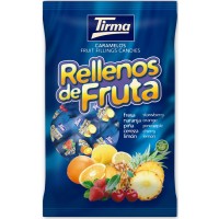 Tirma - Rellenos de Fruta Bonbons mit Fruchtgeschmack 600g Tüte produziert auf Gran Canaria