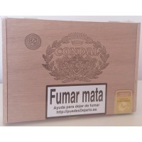 Condal - Caja Num. 3 25 kanarische Zigarren in Holzschatulle von Gran Canaria